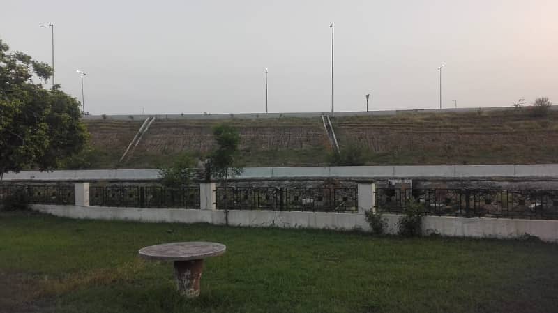 Facing Park 40 Feet Road 10 Marla Plot For Sale In Eden Gardens Lahore 11