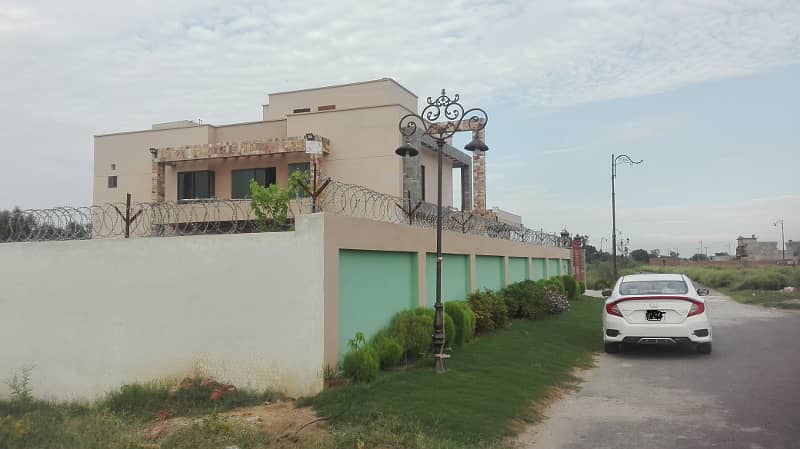 Facing Park 40 Feet Road 10 Marla Plot For Sale In Eden Gardens Lahore 24