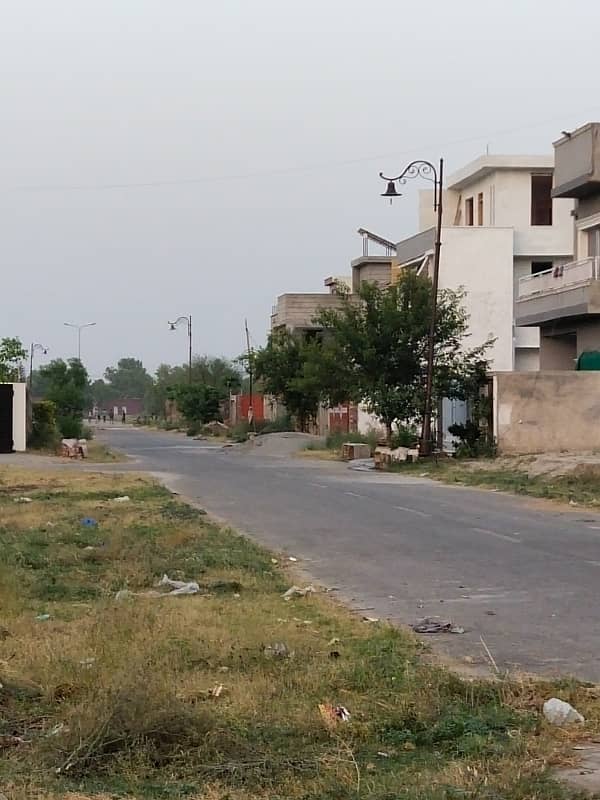 Facing Park 40 Feet Road 10 Marla Plot For Sale In Eden Gardens Lahore 34