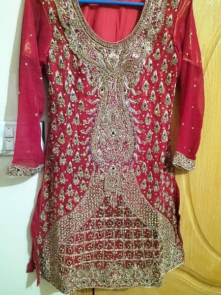 Red bridal lehanga for sale 1