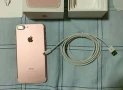 iPhone 7 plus 128 GB PTA prod my WhatsApp 346=11=21=062