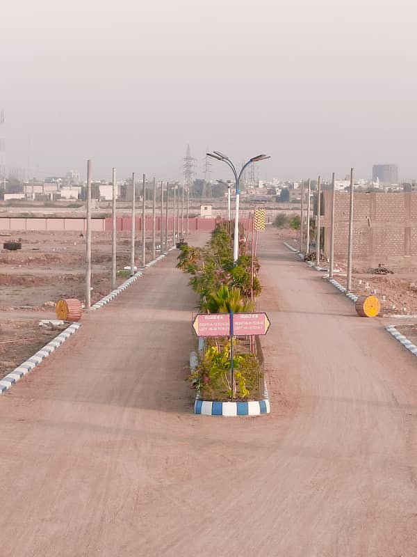 West Open Plot For Sale In Andaleeb Society 0