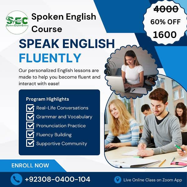 Spoken English Course || Learn English Language || Online English Clas 0