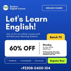 Spoken English Course || Learn English Language || Online English Clas