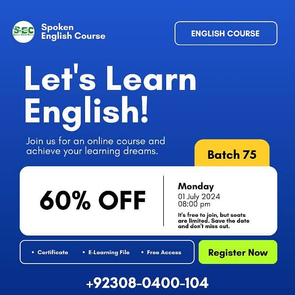 Spoken English Course || Learn English Language || Online English Clas 3