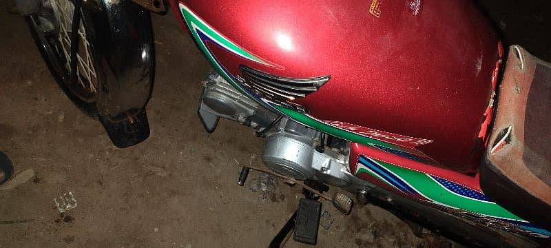 Honda Cd 70 complete papper and file vvip condition Nawabshah Number 6