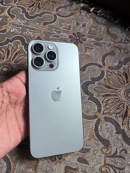 iPhone 15 Pro Max 256gb PTA APPROVED 1