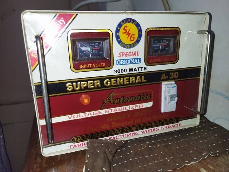 Super Genral Stabilizer 3000w 0