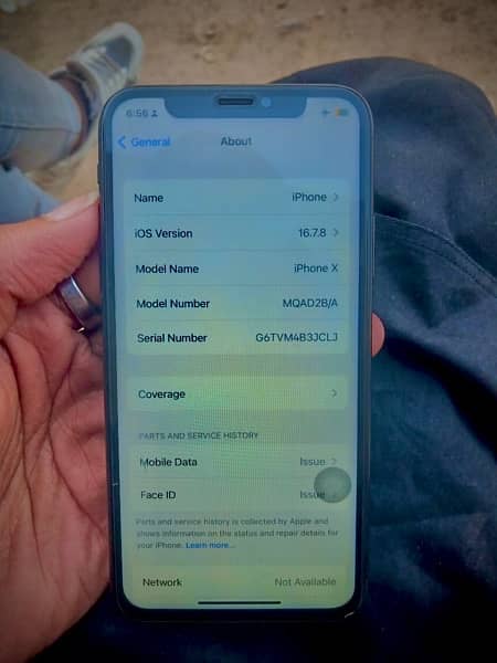 iphone x NoN PTA for sale & Exchange possible 14