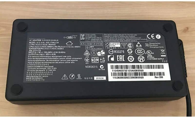 Lenovo 180w charger 0