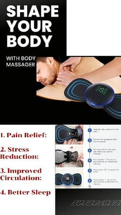 Portable Mini Electric Body Massager