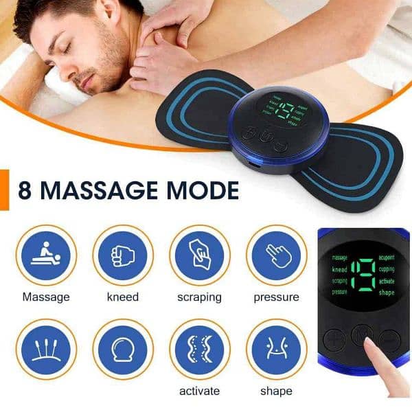 Portable Mini Electric Body Massager 2