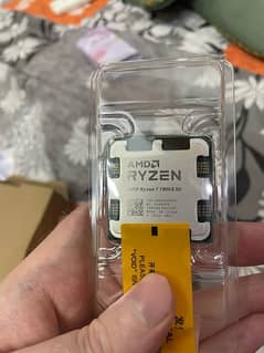 Sealed Pack Ryzen 7800x3D Processor Tray