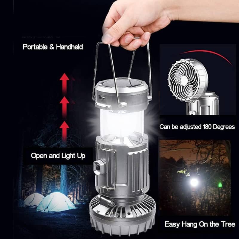 6 in 1 Portable LED Camping Lantern, Outdoor Led Camping Lantern 17
