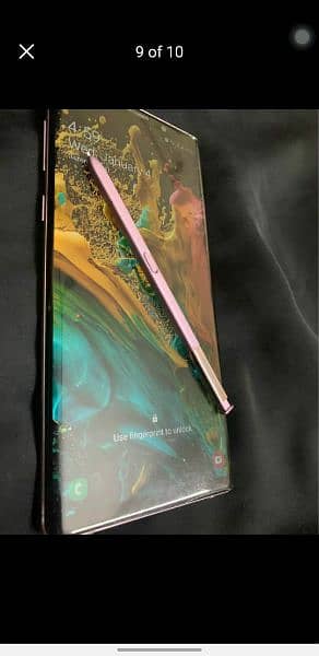 Samsung galaxy note 9 ram 6 rom 128 with box PTA official aproved 2