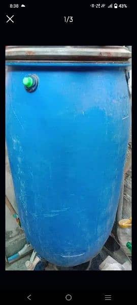 HARD WATER TANK FOR SALE 1