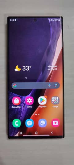 Samsung Note 20 ultra 12/256 PTA Approved Dot