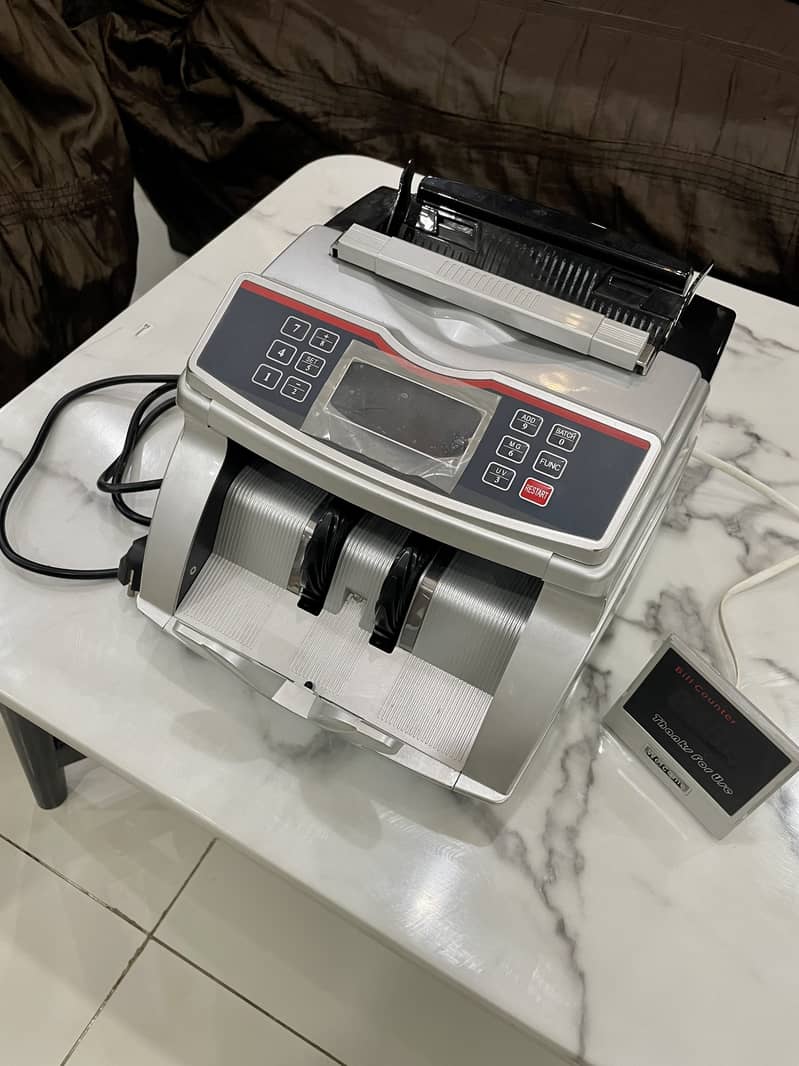 Cash counting machine, fake note detection 2