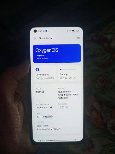 One plus Nord ce 5g  12/256gb 1