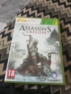 Xbox 360 CD assassin's Creed 3