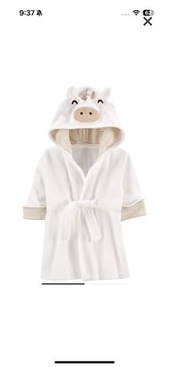 carter baby boy bath robe
