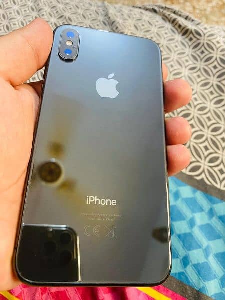 IPhone X 64 GB PTA Approved Black color 9