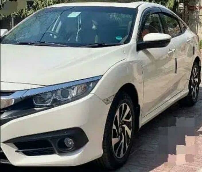 Bank leased 2017 Honda civic full option 4