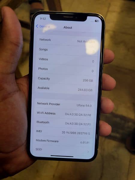 iphone X 256 GB Approved 1