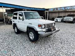Toyota Land Cruiser 1987 jeep 3 door Rkr only document and Fram