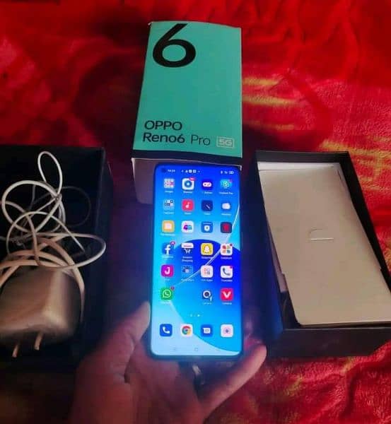 OPPO Reno 6 Pro 5G 12/256 GB full box 0341/78/17/026 My WhatsApp 1