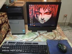 "Full Gaming Setup: Intel Core i5 Branded PC with GTX 750 Ti and Monit