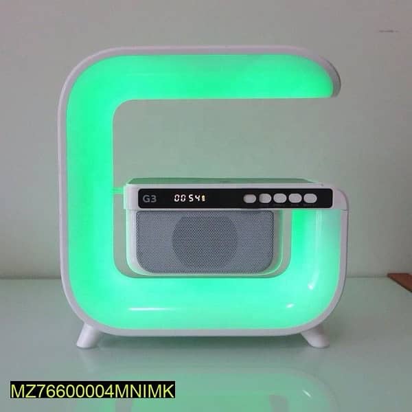 Touch lamp and speakers 5