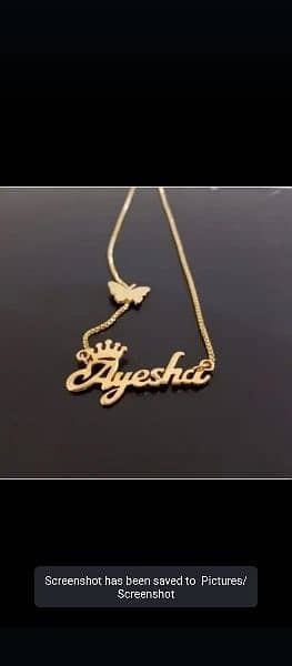 gold plated name lockets 1