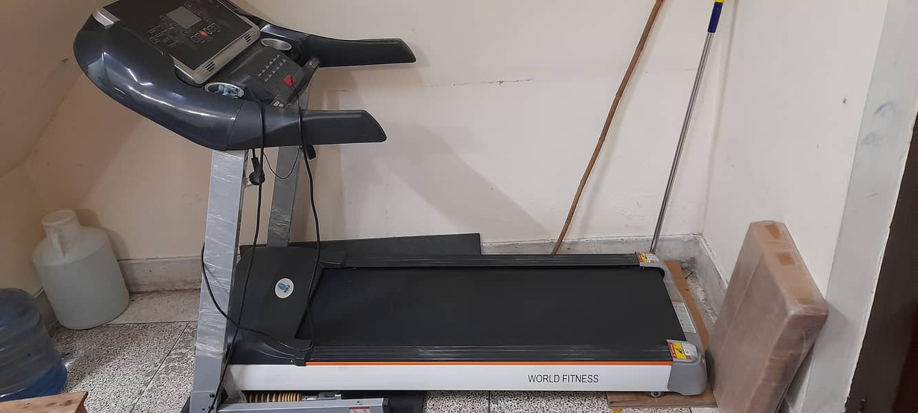 World Fitness Treadmill Auto Incline 6