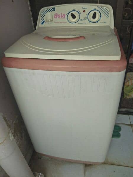 Asia Washing machine Running condition 1