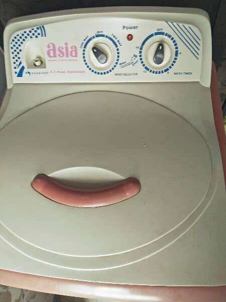 Asia Washing machine Running condition 4