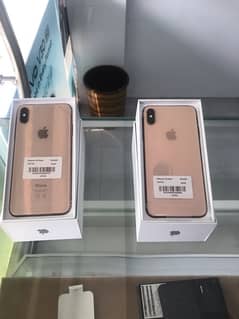 256 gb Xsmax pta approved non active gold and black colour available