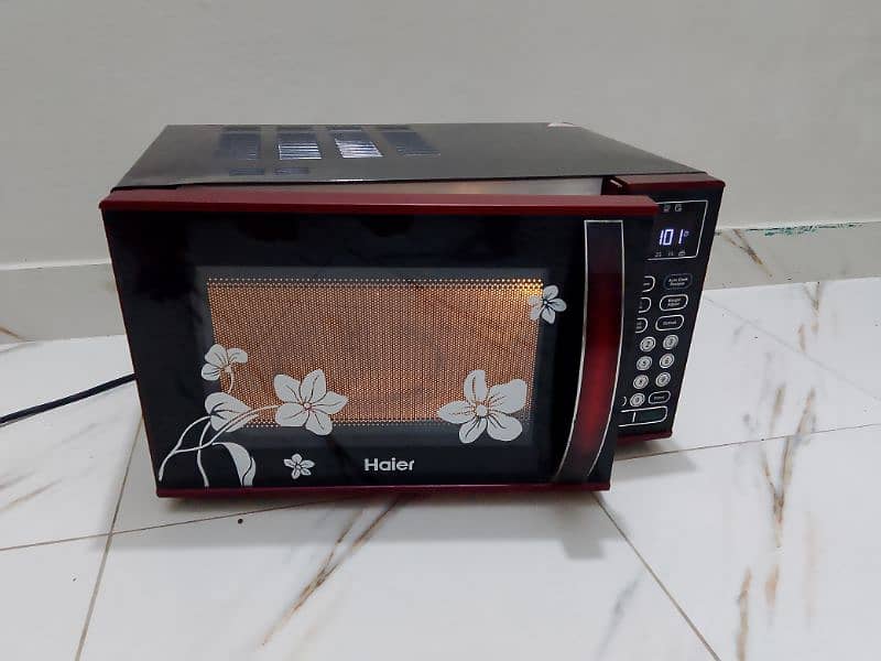 Haier microwave oven 2 in 1 grill baking Wala h 1