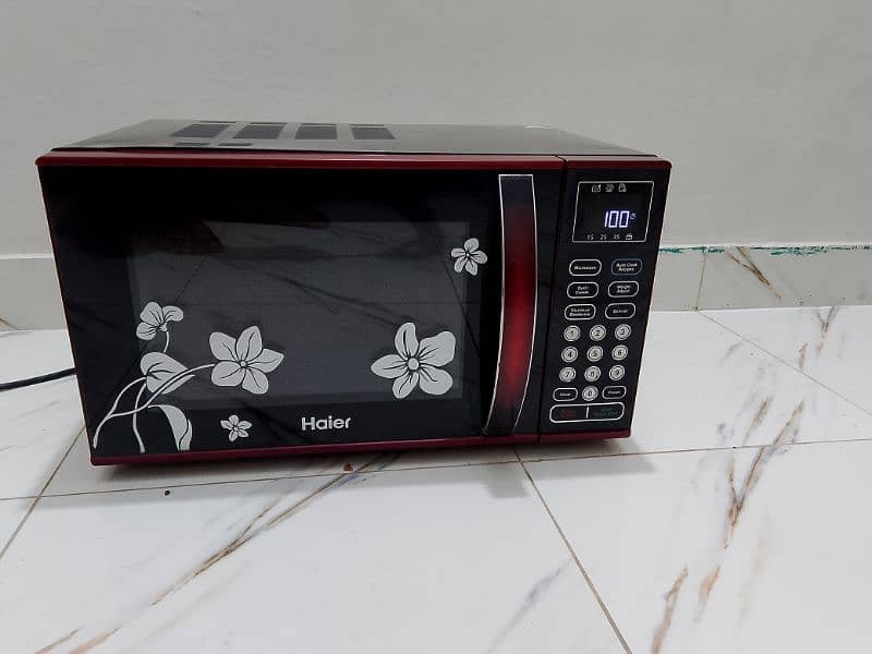 Haier microwave oven 2 in 1 grill baking Wala h 4