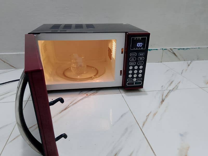 Haier microwave oven 2 in 1 grill baking Wala h 10