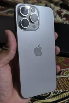 iPhone 15 Pro Max - Natural Titanium 256GB - Non PTA 0