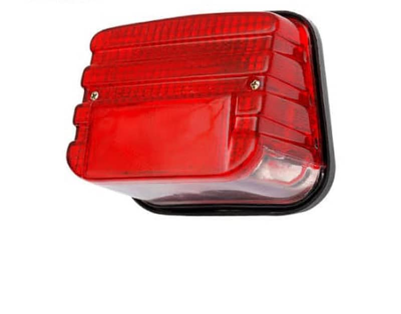 Brake light for CD70 | 70cc Back Light| Tail Light parts 03323907298 3