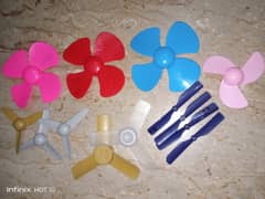 Different sizes fan propellers for sale