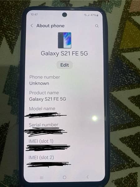 samsung s21 FE 5g Dual official pta 1