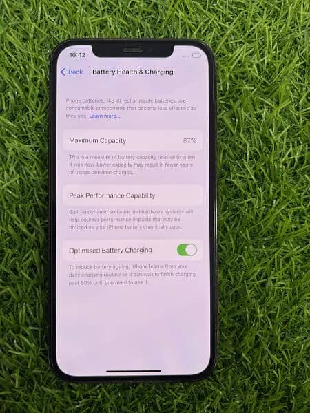IPHONE 12 PRO 128GB JV 87% HEALTH 0311-5888568 4
