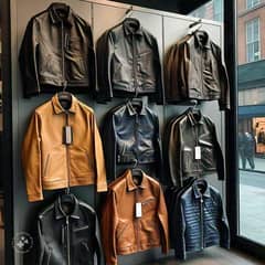 Best Biker leather jacket for Boys in Lahore | Genuine Leather Coats