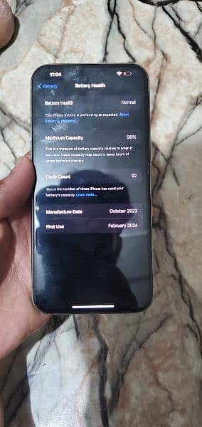 I phone 15 pro max 512 factory unlocked 10 by 10 condition 5