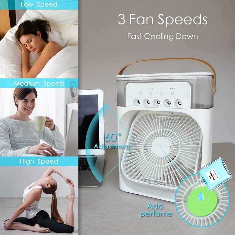 Portable Air Conditioner Fan, Mini Evaporative Air Cooler 16