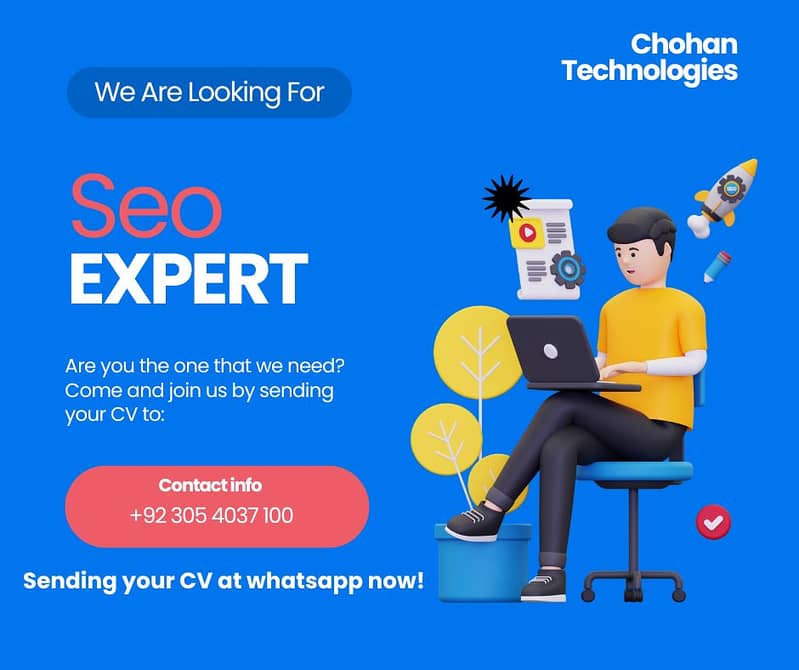 We are Hiring SEO Expert 0