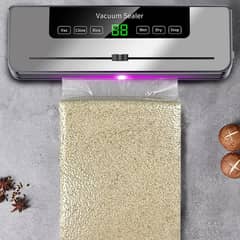 Electric Vacuum Sealer Dry/Wet Food Sealed Packaging Kitchen Food 0